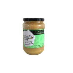 Miel de printemps Bio - Pomme d'apiz - 1kg - Boutique en ligne Biologique - Ferme des douces prairies Cotentin Normandie